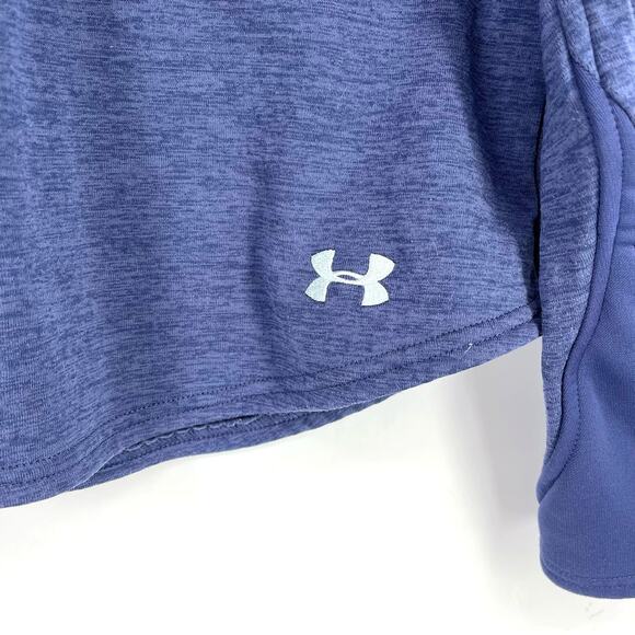 Under Armour Gamnut 1/4 Zip Pullover Fleece Shirt Womens Size XS Purple - Picture 2 of 6